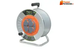 BYLION MMP-10000-F Kapaklı Metal Boş Makara Ø300 IP44 F Tipi 50m Kapasiteli
